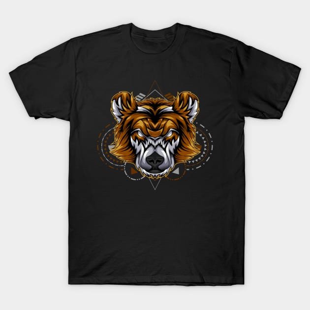 bear character T-Shirt by SHINIGAMII